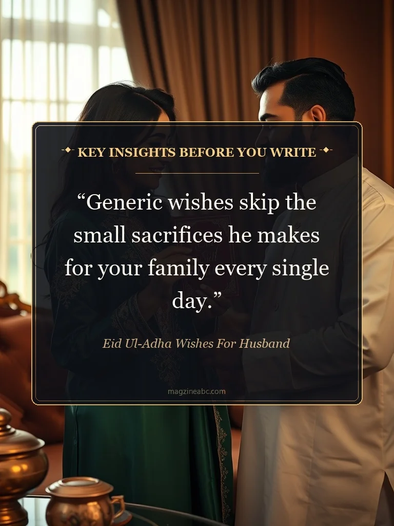 Key Insights Before You Write - Eid ul-Adha Wishes for Husband