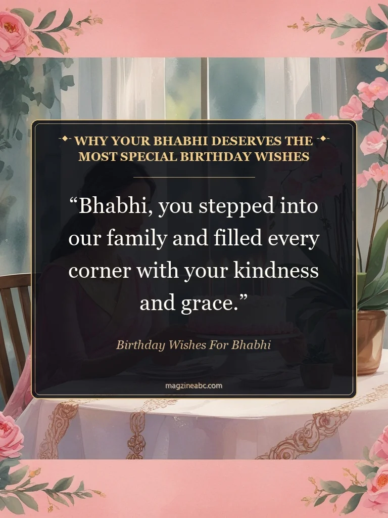 Why Your Bhabhi Deserves the Most Special Birthday Wishes - Birthday wishes for bhabhi