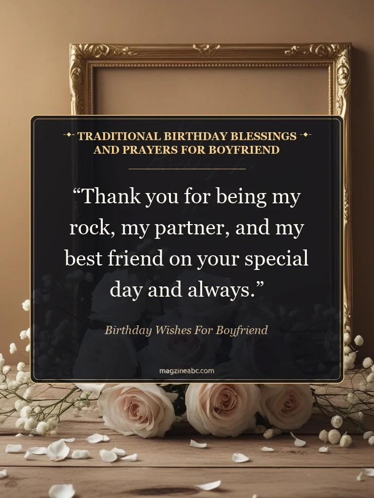 Traditional Birthday Blessings and Prayers for Boyfriend - Birthday Wishes for Boyfriend