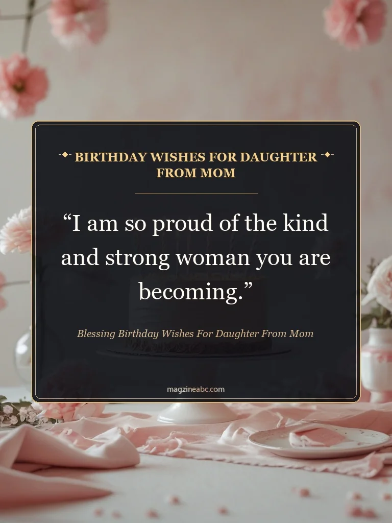 Birthday Wishes for Daughter from Mom - Blessing Birthday Wishes For Daughter From Mom