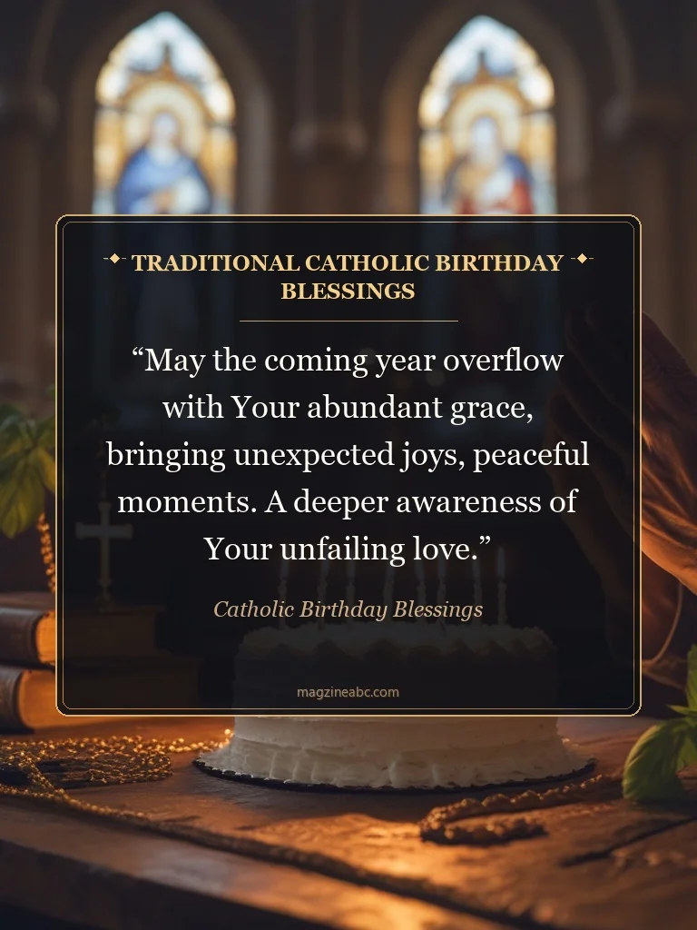 Traditional Catholic Birthday Blessings - Catholic Birthday Blessings