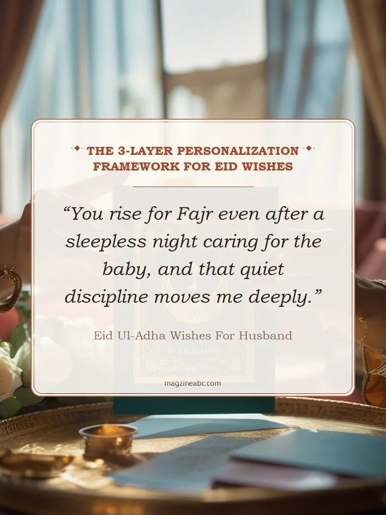 The 3-Layer Personalization Framework for Eid Wishes - Eid ul-Adha Wishes for Husband