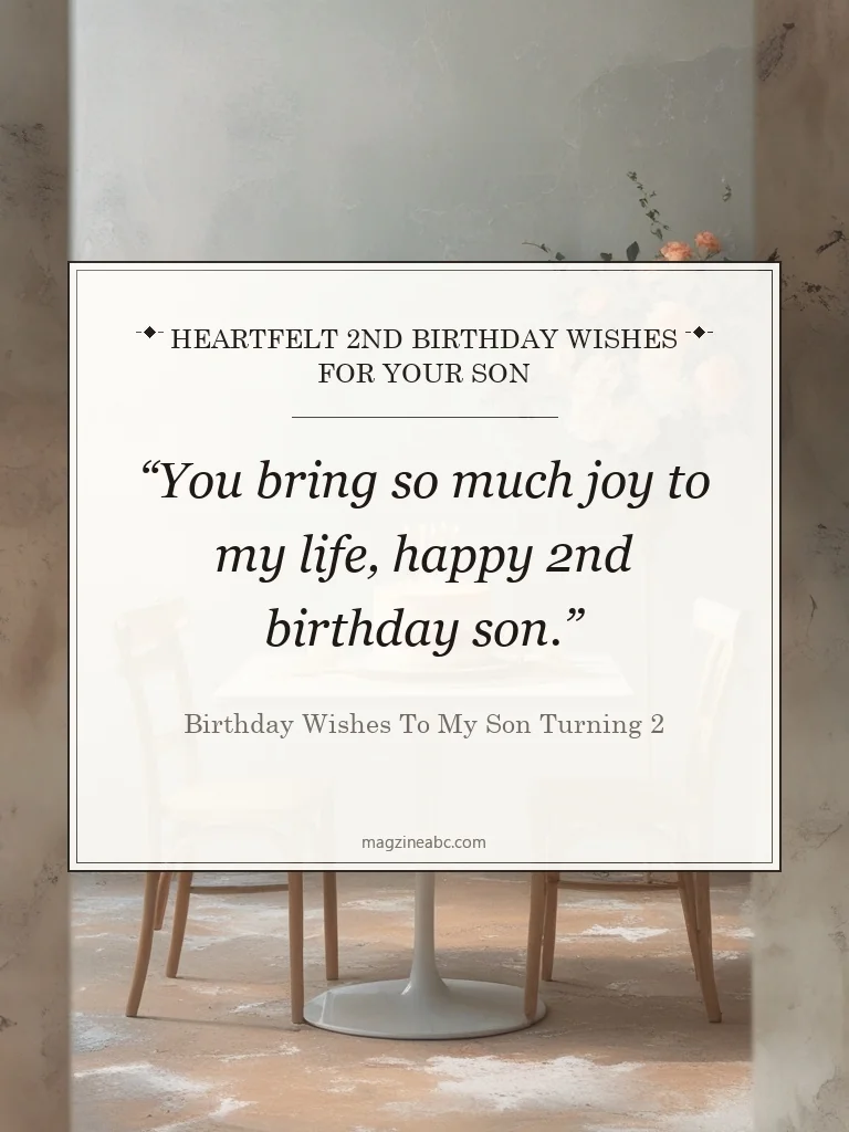 Heartfelt 2nd Birthday Wishes for Your Son - Birthday Wishes to My Son Turning 2