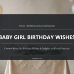Baby Girl Birthday Wishes